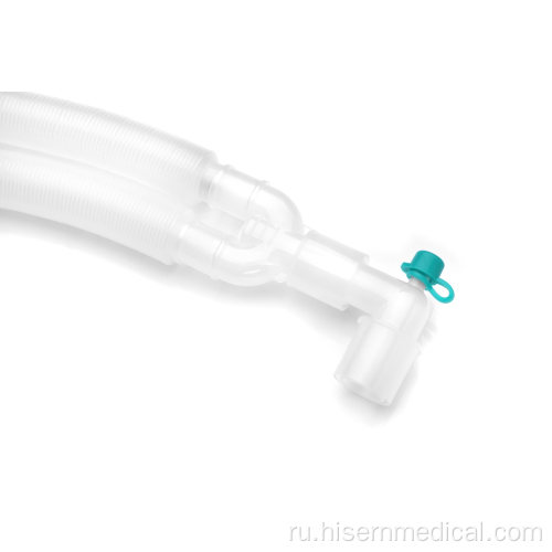 Одноразовый складной U-образный соединитель контура анестезии